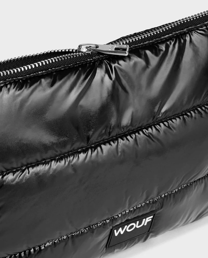 Pochette recyclée matelassée