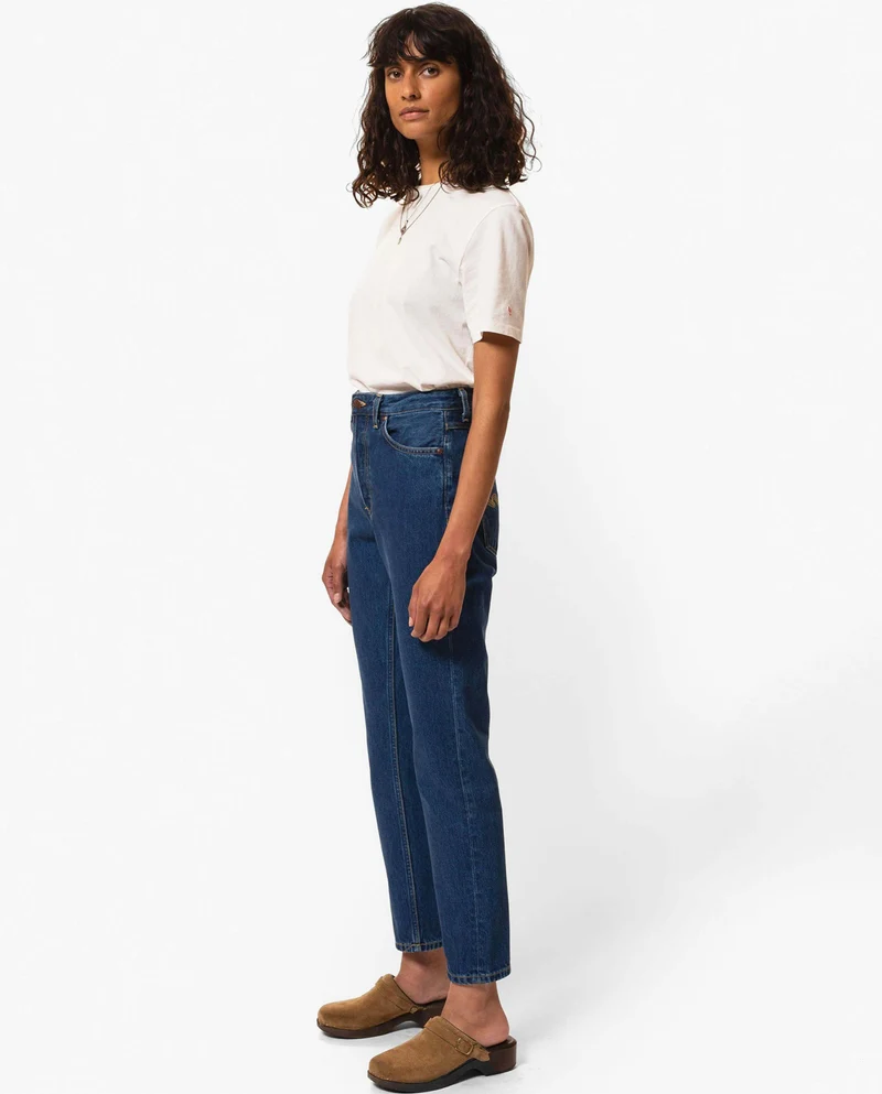 Jean mom en coton bio Breezy Britt 70's Day Dream