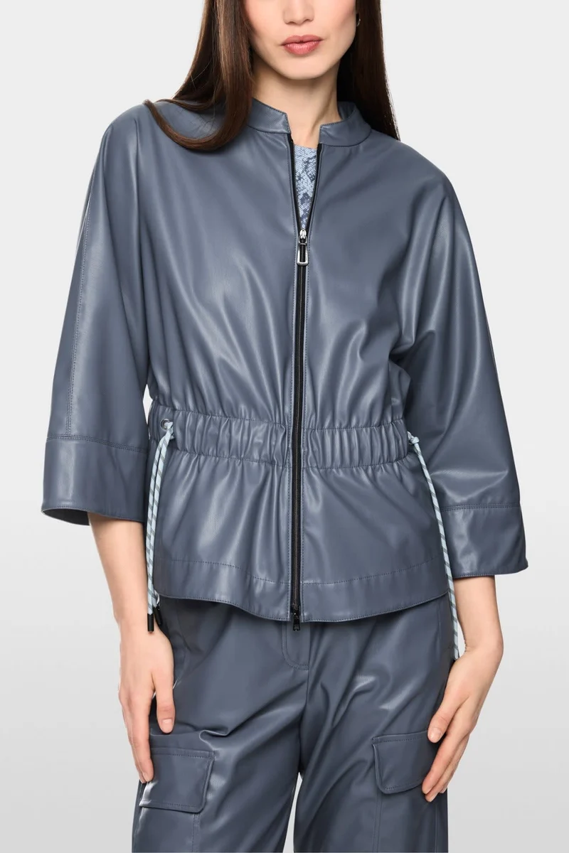 Veste en similicuir