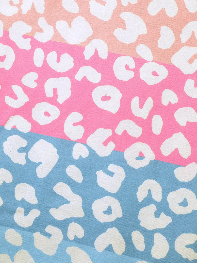 Leopard Print Color Gradient Tank Top