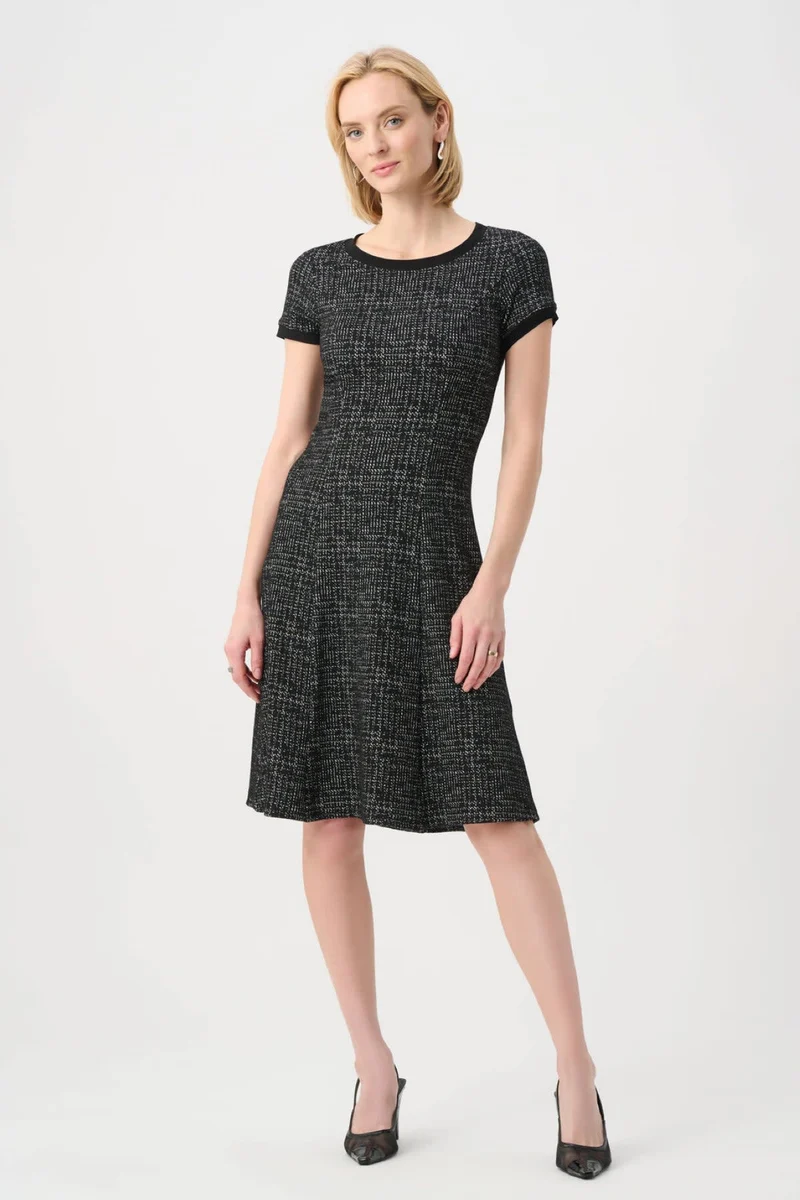 Robe à motif texturé