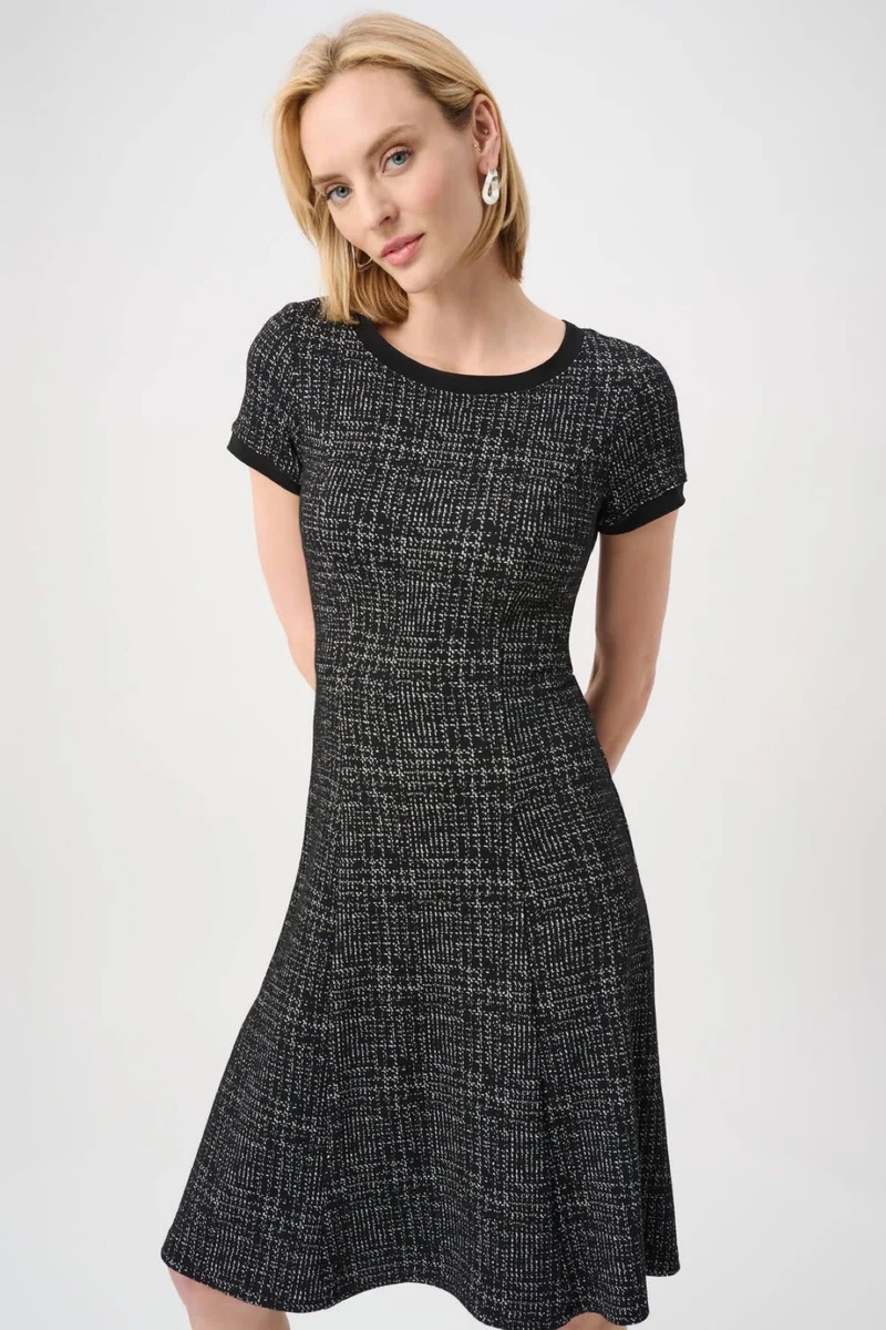 Robe à motif texturé