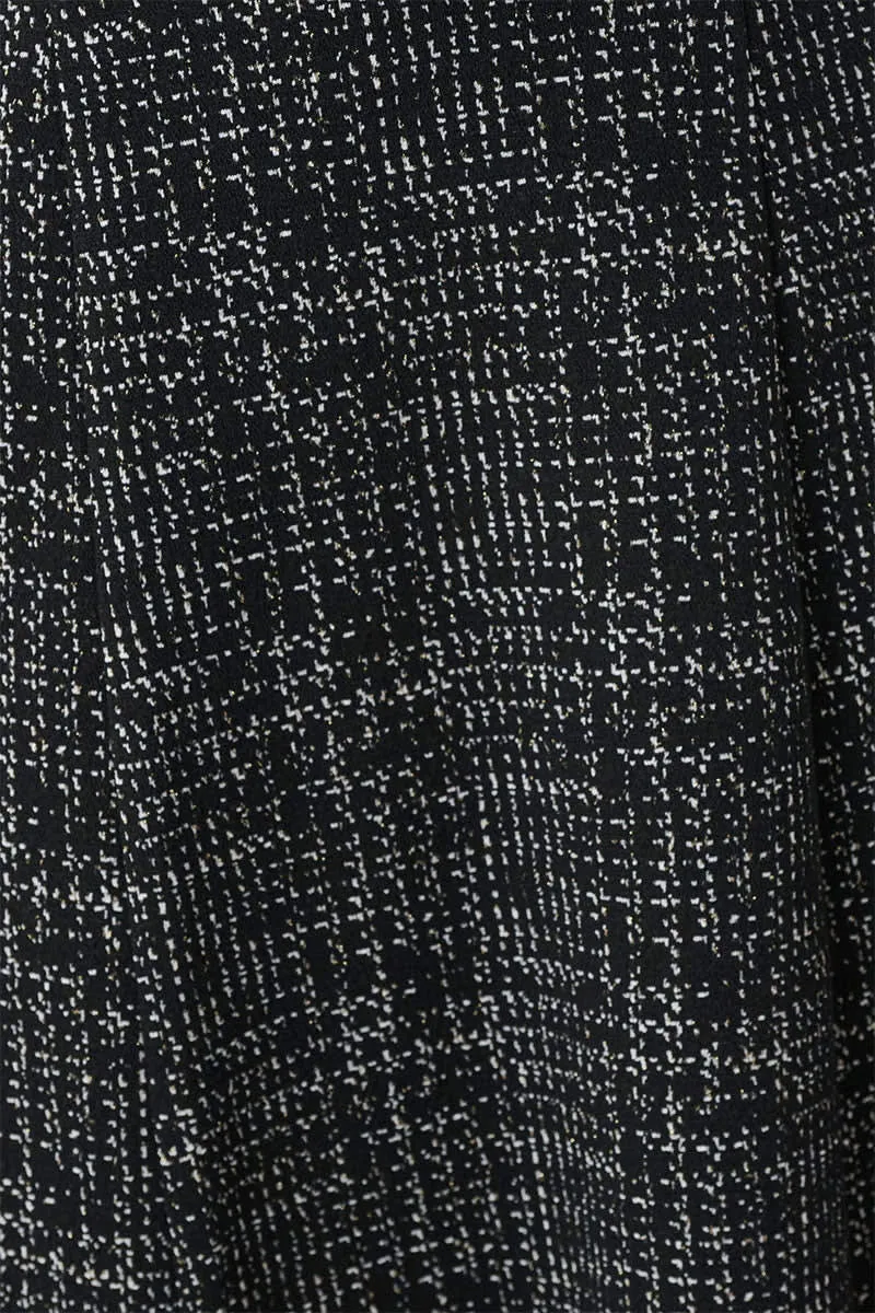 Robe à motif texturé