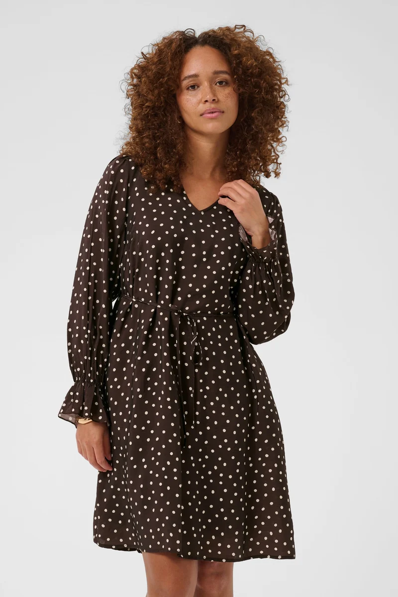 Robe Dotte courte à pois