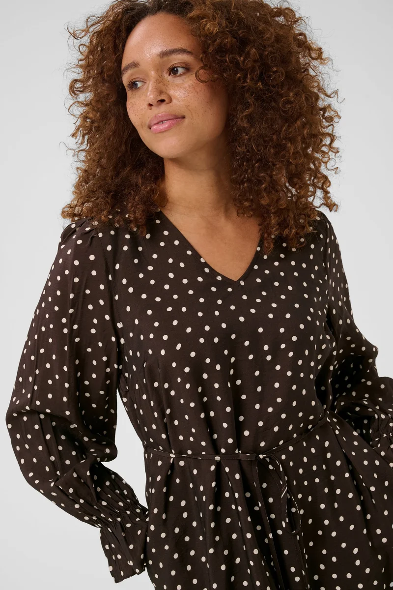 Robe Dotte courte à pois