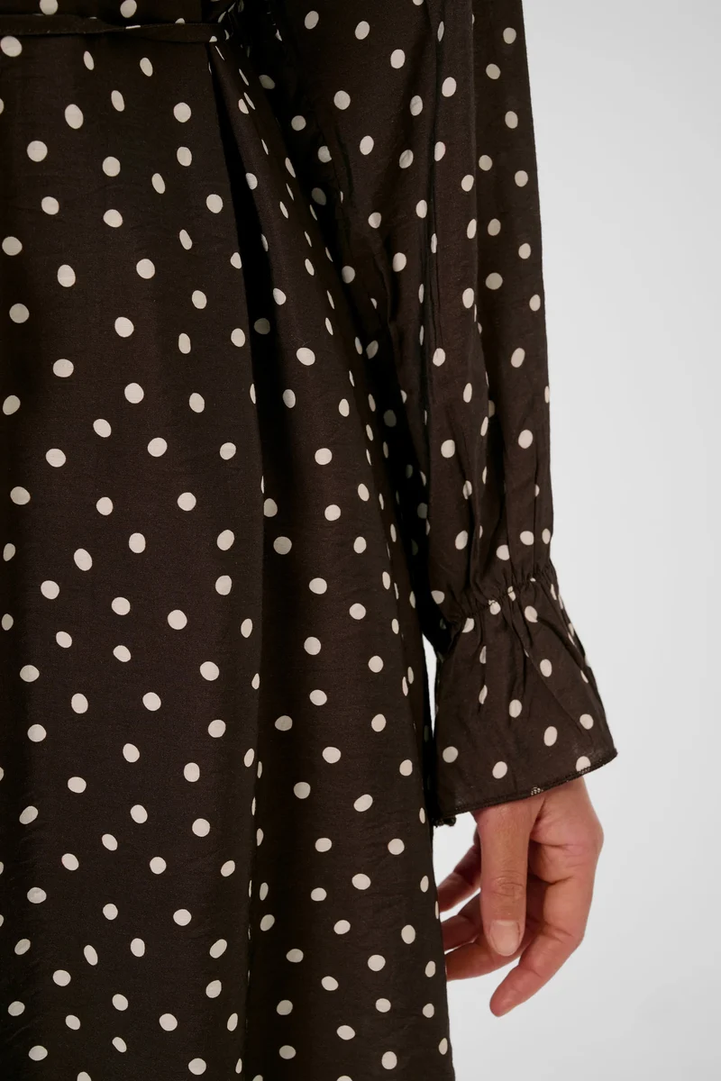 Robe Dotte courte à pois