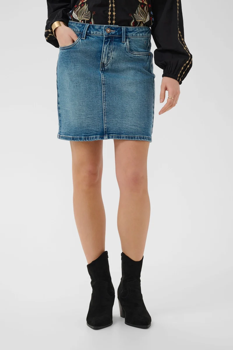 Jupe Darla courte en denim