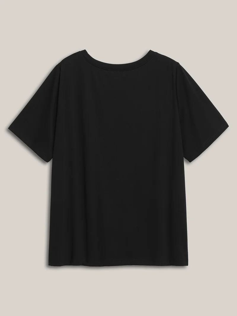 Lazy Vibes V-Neck T-Shirt