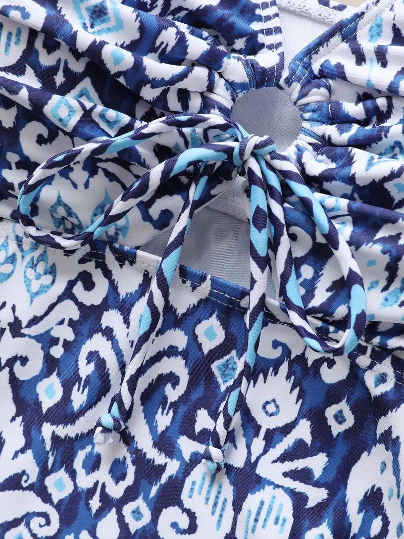 Bohemian Escape Cut-Out Swim Top