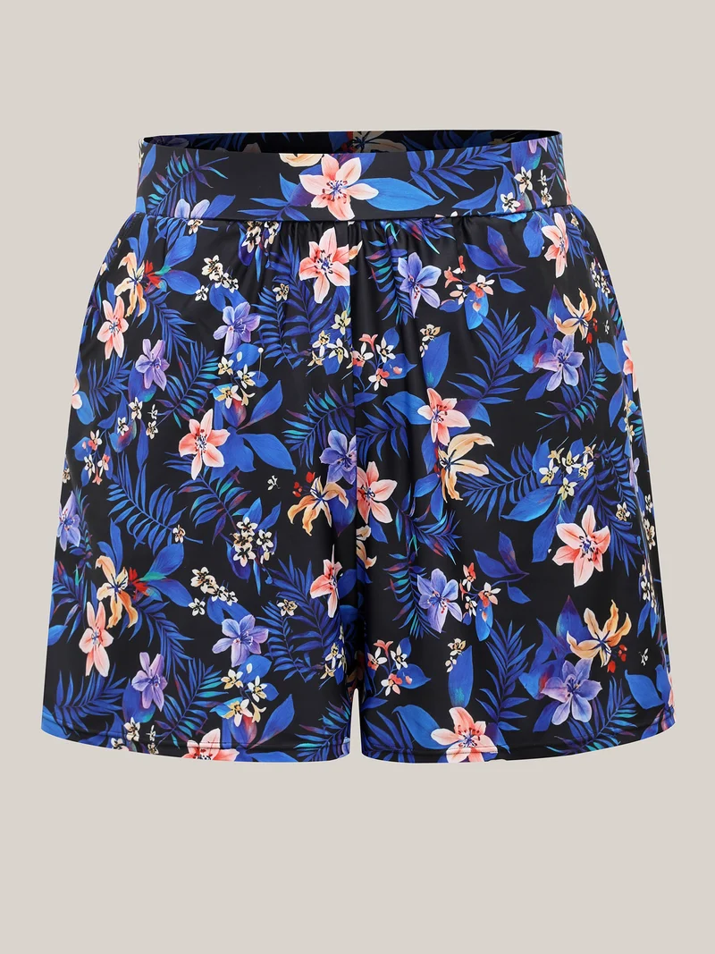 Floral Paradise Pockets Swim Shorts