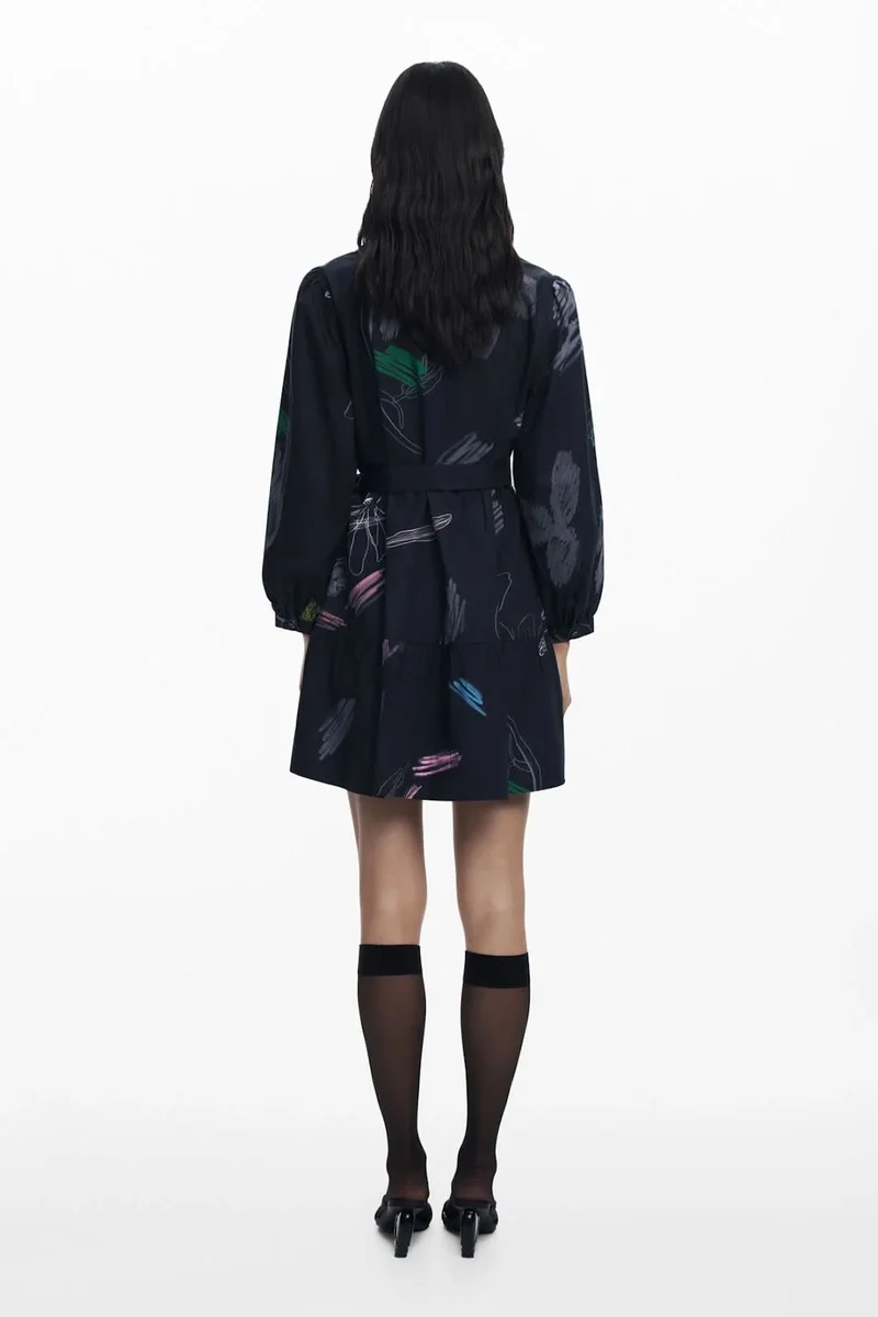 Robe chemise courte