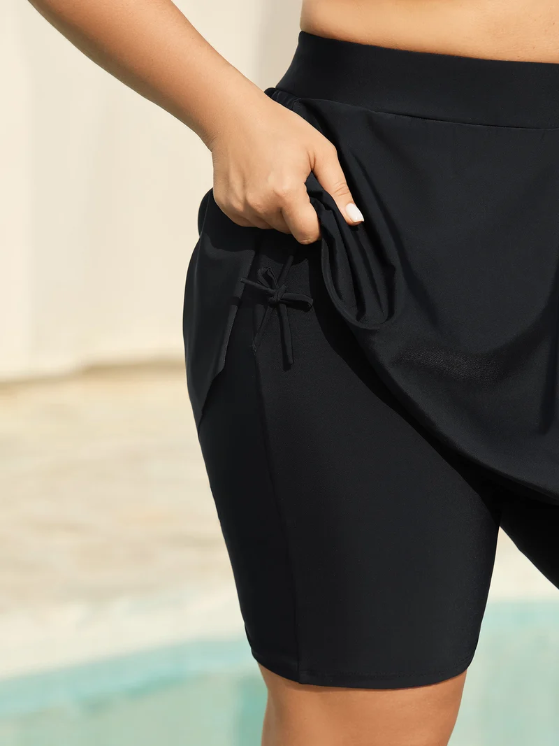 Anti Float Tie Pockets Swim Bottoms