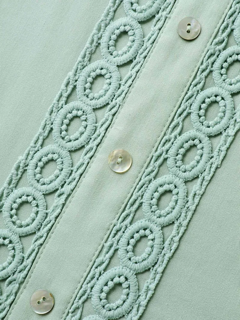 Rayon Lace Trim Adjustable Straps Tank Top