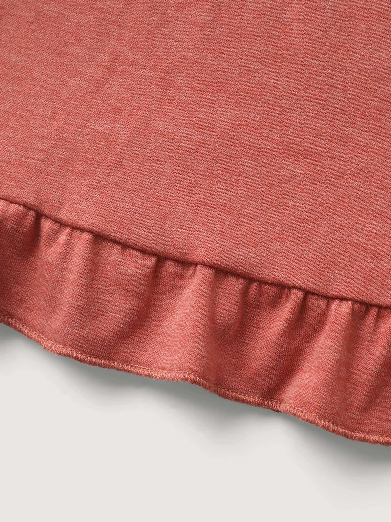 Supersoft Rayon Tassel Paisley Sleeve T-Shirt