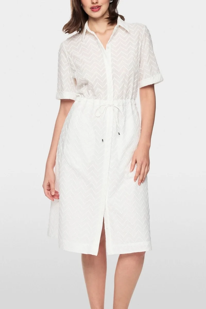 Robe en coton avec cordon