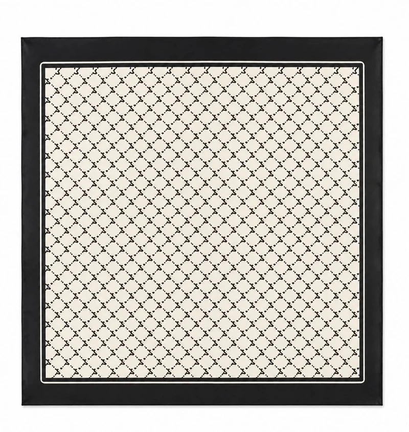Foulard carré imprimé