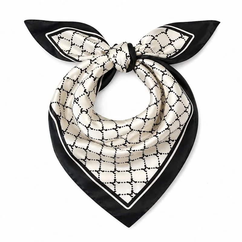 Foulard carré imprimé