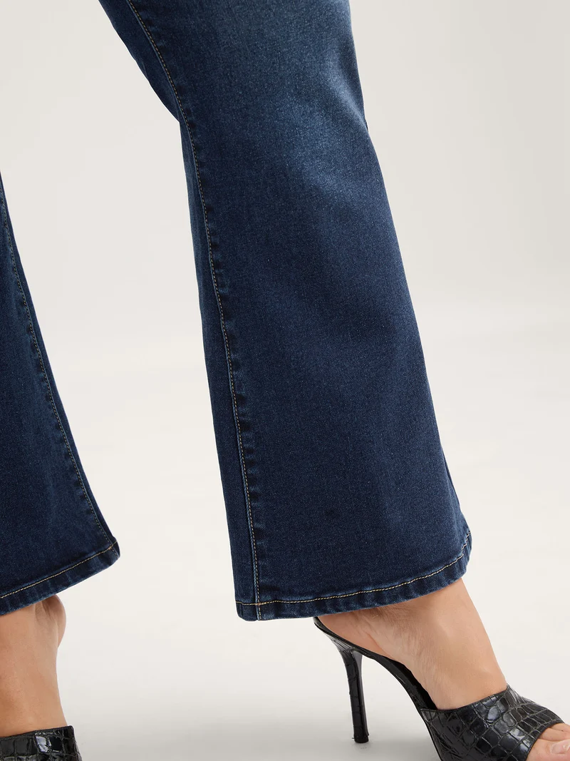 Butt-Lifting Sculpted Bootcut Jeans