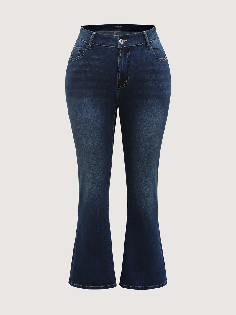 Butt-Lifting Sculpted Bootcut Jeans