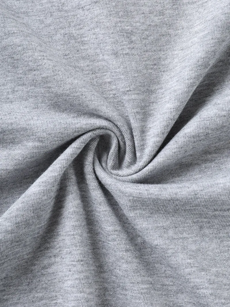 Mountain View Print Round Neck T-Shirt