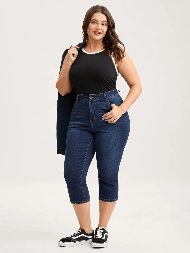 Stretchy Butt-Lifting Skinny-Fit Jeans