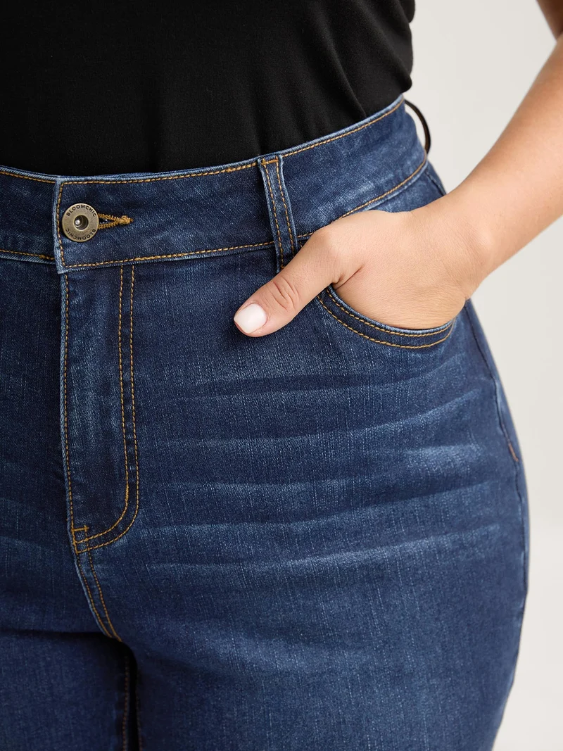 Stretchy Butt-Lifting Skinny-Fit Jeans