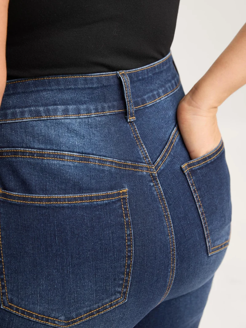Stretchy Butt-Lifting Skinny-Fit Jeans