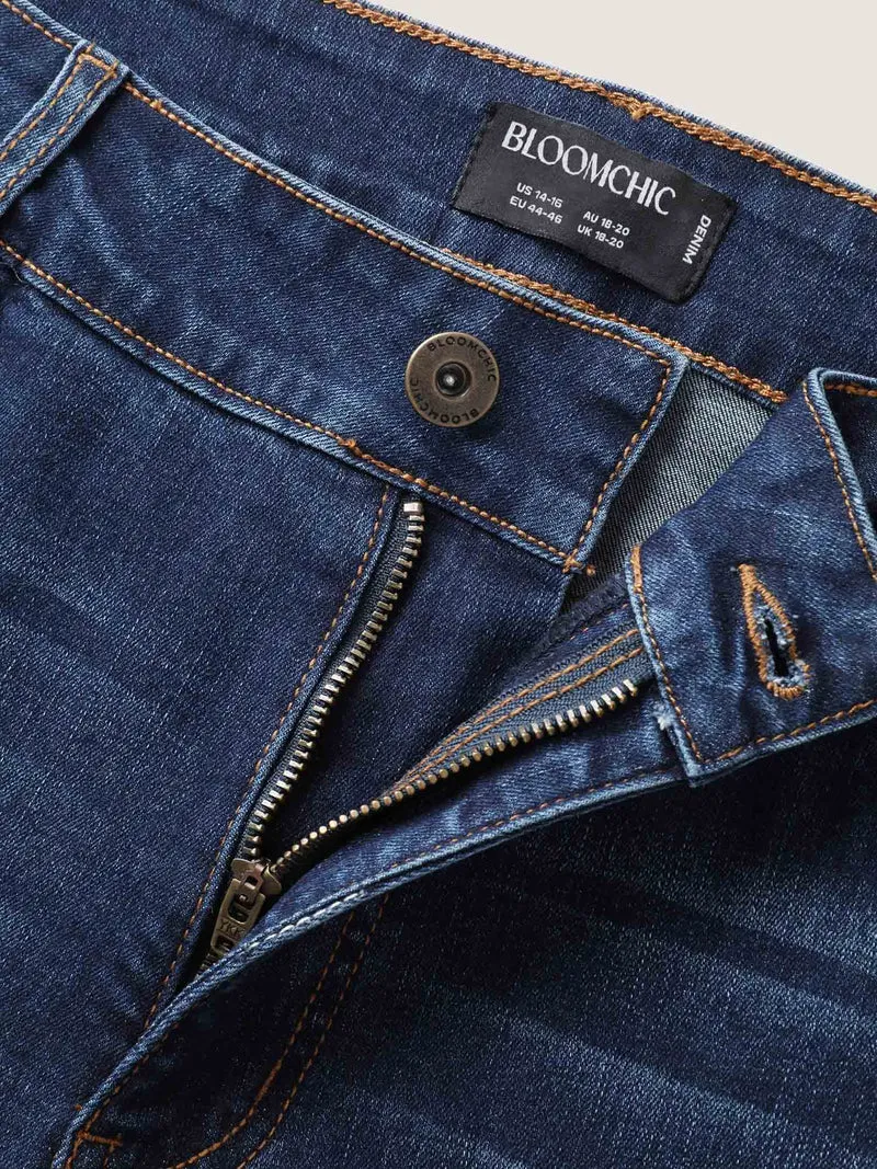Stretchy Butt-Lifting Skinny-Fit Jeans