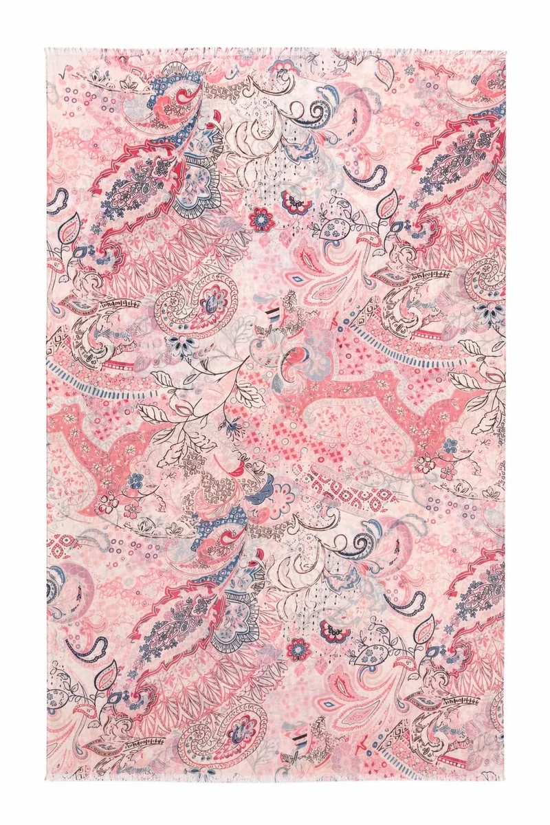 Foulard long imprimé