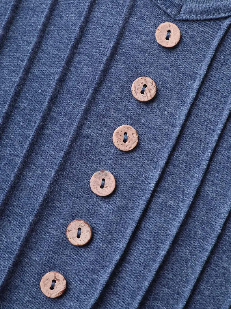 Supersoft Tab Sleeve Placket T-Shirt
