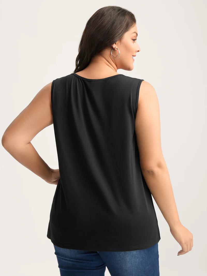 Calming Vibes Solid Tank Top
