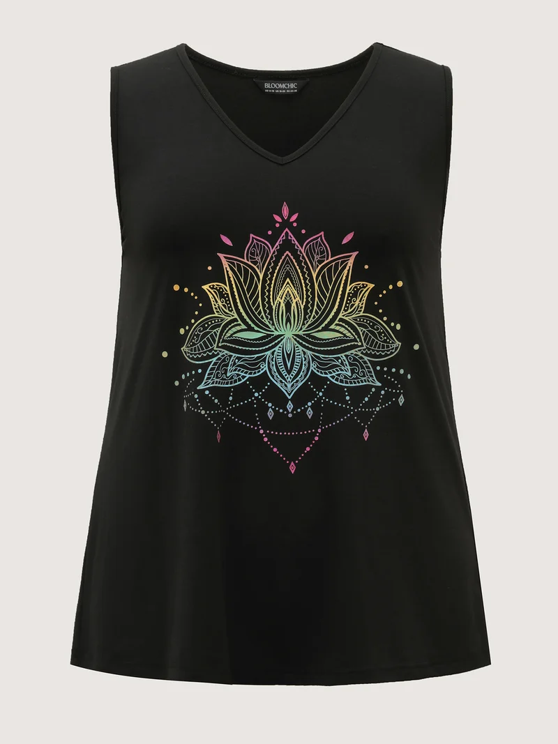 Calming Vibes Solid Tank Top