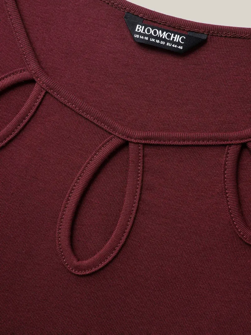 Supersoft Neck Cut-Out Tank Top