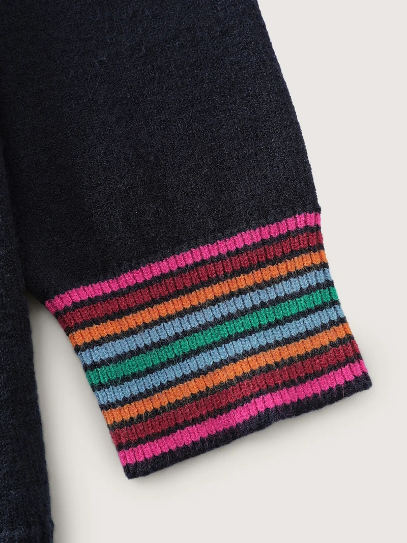 Supersoft Colorful Stripe Pullover