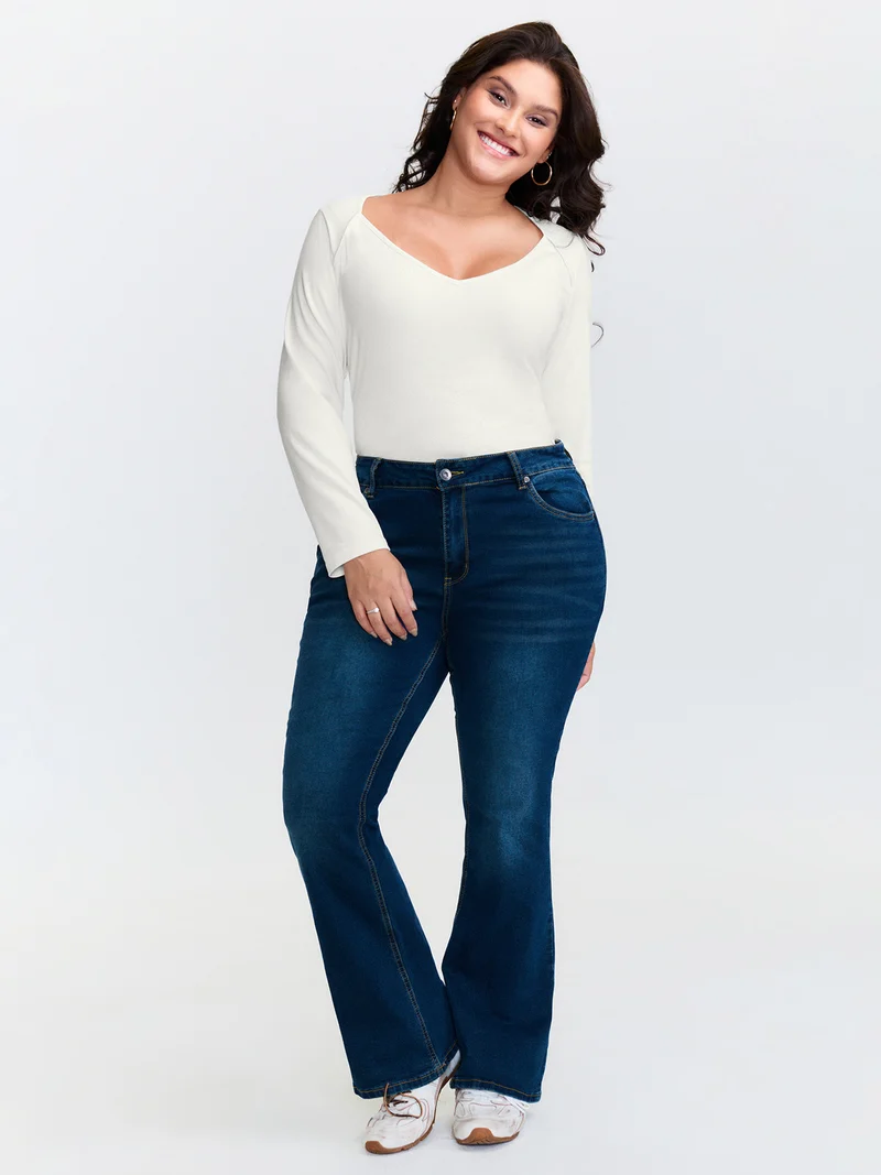 Supersoft V-Neck Fitted T-Shirt