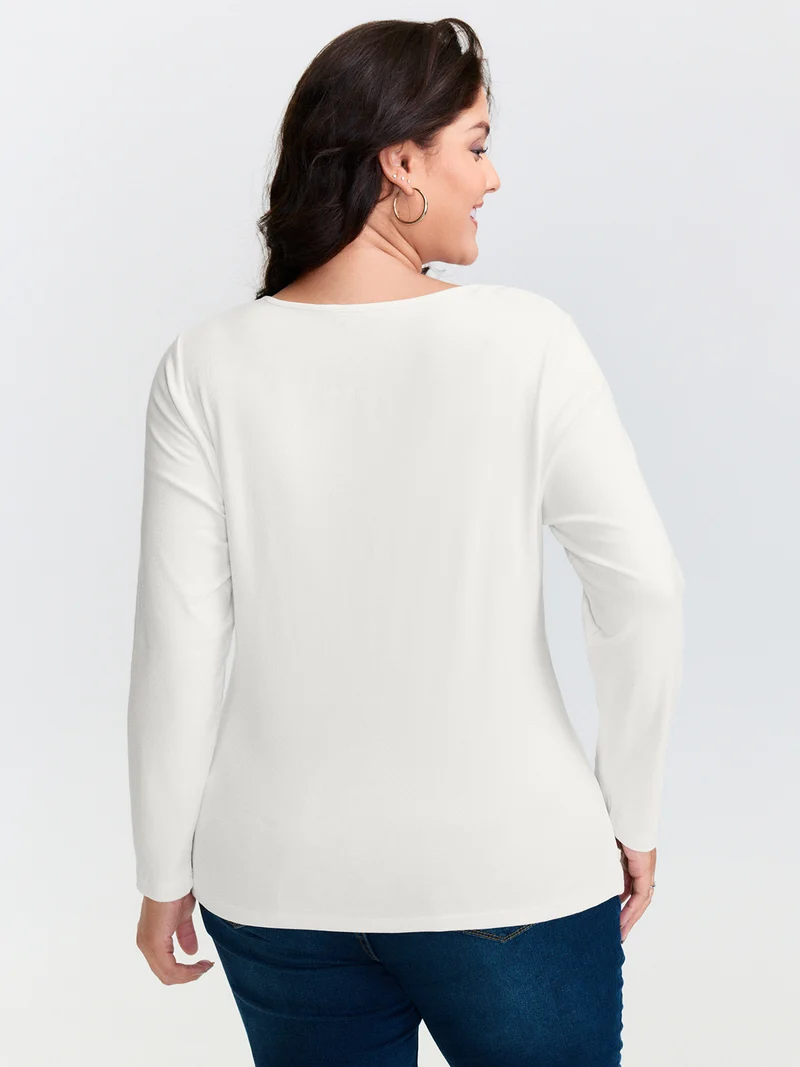 Supersoft V-Neck Fitted T-Shirt