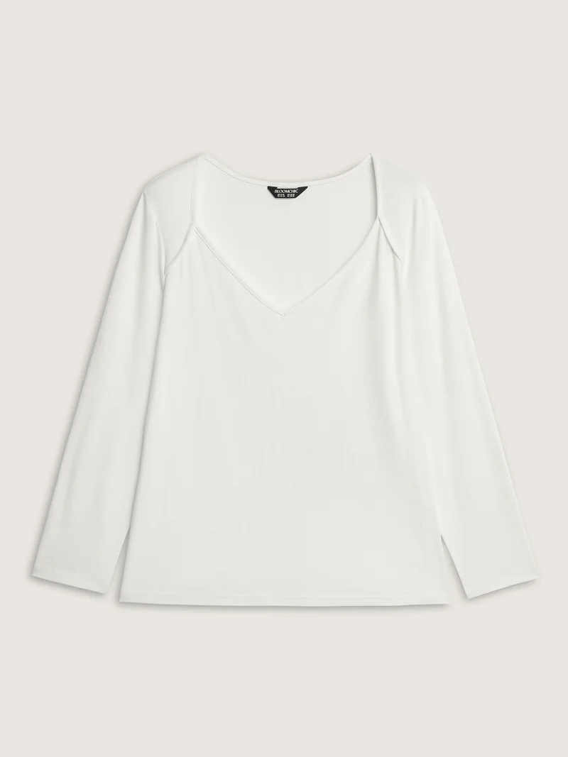 Supersoft V-Neck Fitted T-Shirt