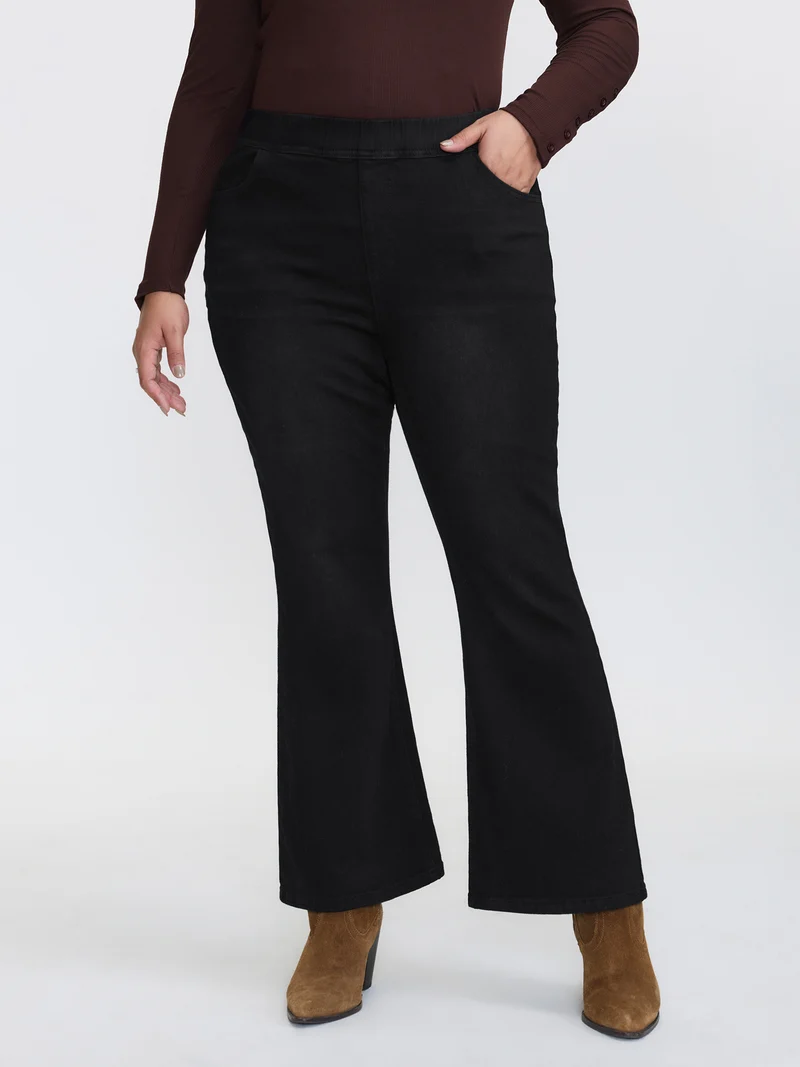 Supersoft Stretchy Flared Jeans