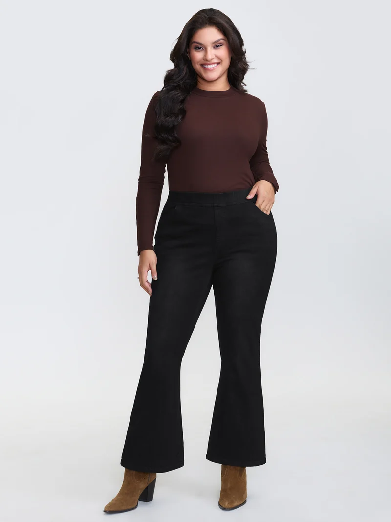 Supersoft Stretchy Flared Jeans