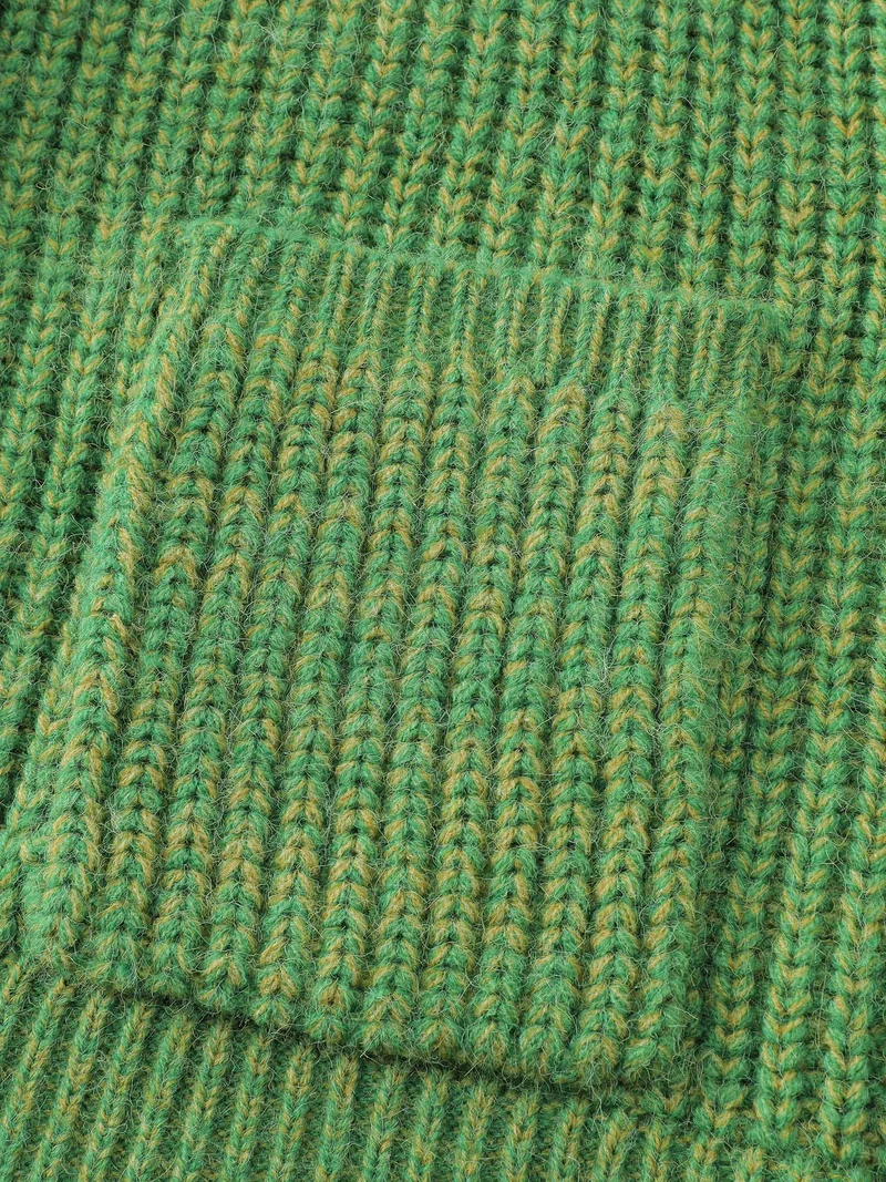 Heather Pockets Button Knit Cardigan