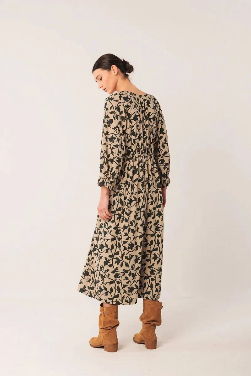 Robe longue fluide