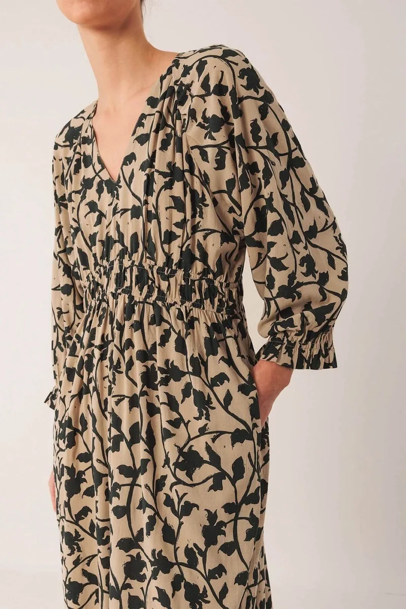 Robe longue fluide