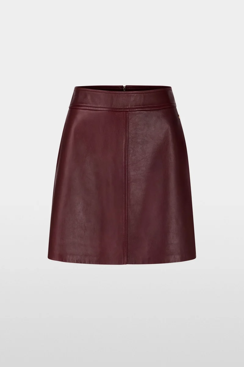 Jupe en cuir