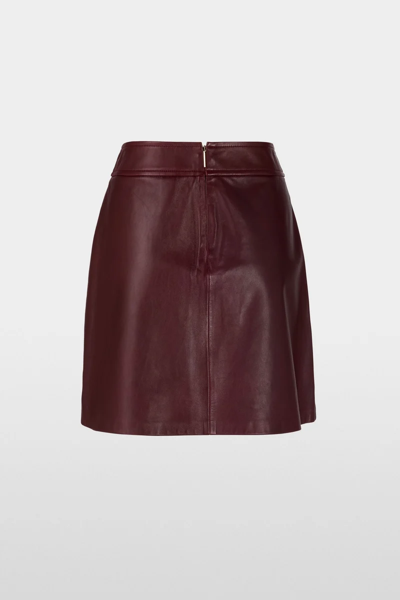Jupe en cuir