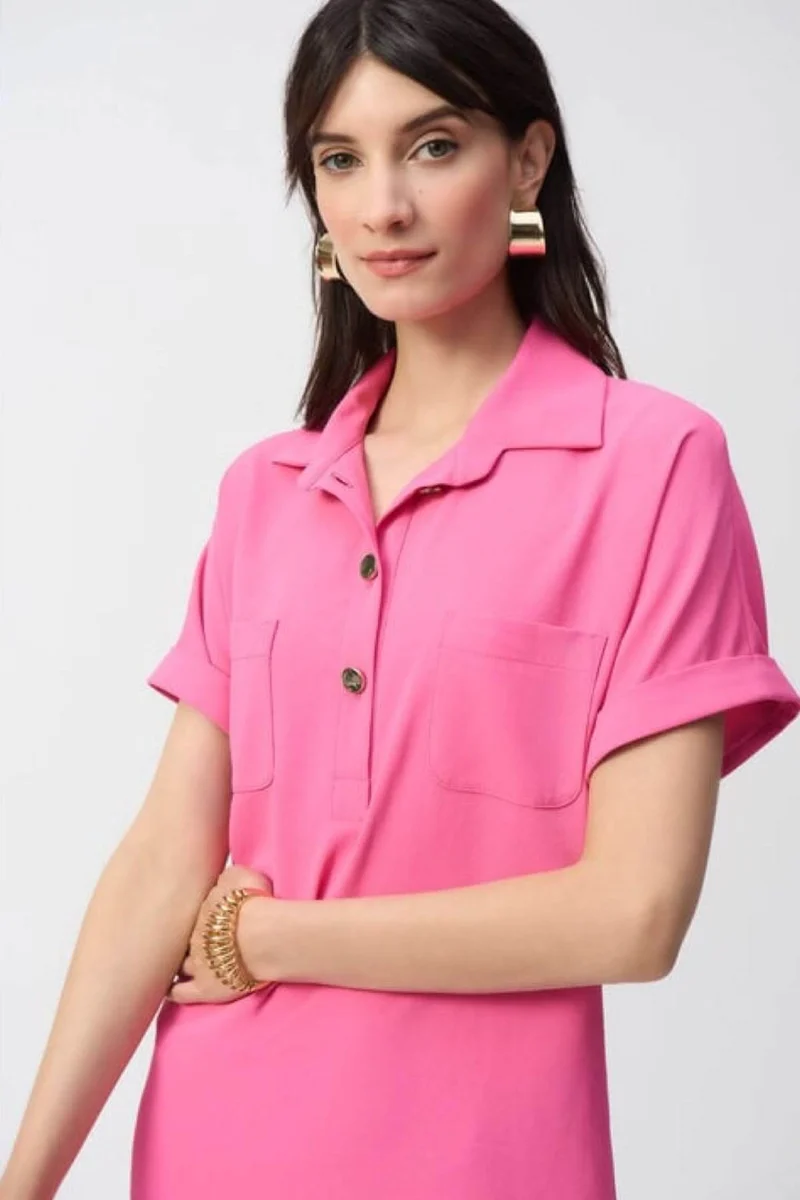 Robe col polo