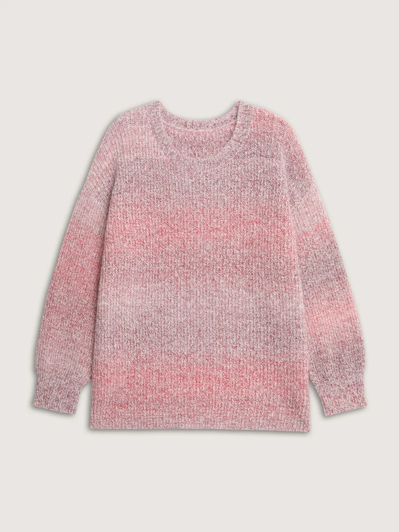 Warm Heater Color Gradient Pullover