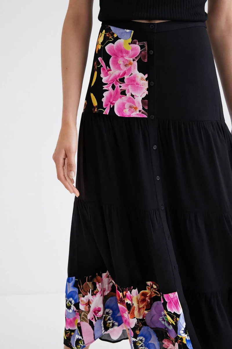 Jupe longue Christian Lacroix