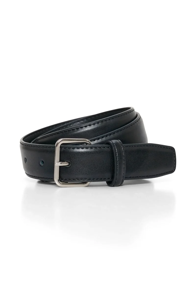 Ceinture en cuir lisse