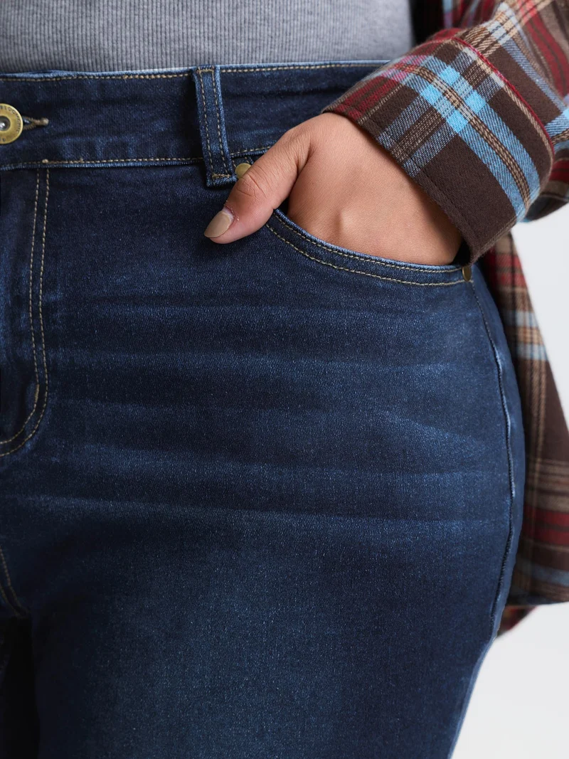 Mid Rise Skinny-Fit Jeans