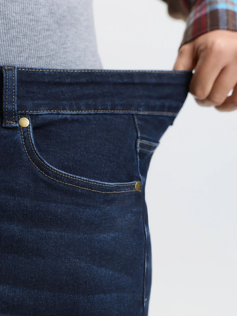 Mid Rise Skinny-Fit Jeans
